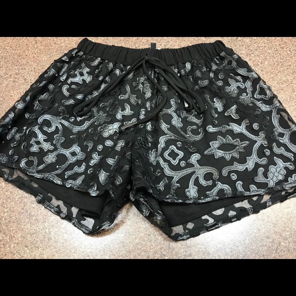 Ana Lilly Sequence Evening Shorts